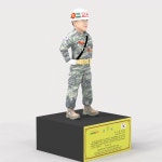 3D피규어_해병대 (DI_소대장) : 몬스터3D
