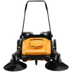 핸드 푸시 스위퍼 공장 작업장 산업용 농장 무동력 도로 먼지 양계장 바닥 기계 청소차 청소기 : aitao