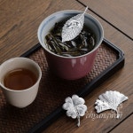 [다도 다구 소품] 예향원 찻잔 악세사리 99.9 순은 잎새 5종 E-9521 : 예향원