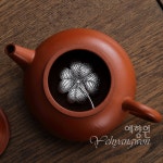 [다도 다구 소품] 예향원 찻잔 악세사리 99.9 순은 잎새 5종 E-9521 : 예향원