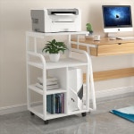 컴퓨터 수납장 받침대 거치대 다이 데스크탑 선반 간단한 메인 프레임 이동식 섀시 바닥 스 : 디자인콜렉트