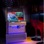 가정용 오락실 게임기 오락기 레트로 게임기 40S 5S 파이널 철권 강화유리 24인치 : 월광보합