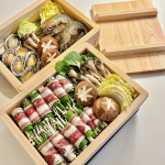 비에스디자인 편백나무 찜기 2단 풀세트(물솥포함) 편백찜 히노끼 : 비에스디자인