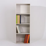 아이리스 코리아 DIY 책꽂이 낮은 거실 서재화 틈새 전면 미니 400 책장 CX 3단 : 아이리스프라자