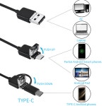 자동차 방수 감지기 내시경 방수 7MM 프로브 2MM : 콩이형
