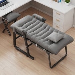 눕는 침대 의자 컴퓨터 홈 편안한 등받이 게으른 소파 게임 좌석 학생 기숙사 사무실 접이식 안락 : 퍼니치드