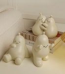 귀여운 포옹하는 커플 책고정 북지지대 북엔드 책장 세라믹 : 베리굿하우스