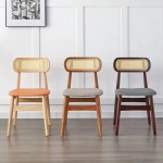 커피숍 편한 카페 의자 북유럽 등나무 홈 로그 디자이너 레저 홈스테이 레스토랑 솔리드 우드 웨딩 다이닝 : 퍼니치드