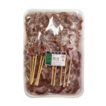 국내산 염통꼬치 1kg 꼬치50개 캠핑음식 근위꼬치 요리 구이 : 세인냉동식품