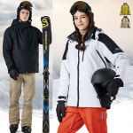 스키복점퍼 방수패딩잠바 스노우보드복 단체 여성 남자 4XL 115 F8232 : 올리브아웃도어