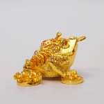 거북이 업은 금두꺼비 풍수 소품 재물 금전운 행운 개업 집들이 선물 : 설렘의공간