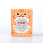 [체험팩] 와이어츄 고양이껌 덴탈껌 양치껌 져키 닭고기, 15g, 1개 : 캣츠모리