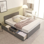 미미 수납 서랍형 슈퍼싱글침대(3단, 4단) : 향기있는나무