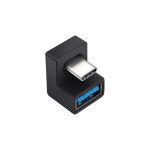 USB3.0 AF to C타입 10Gbps 꺽임 젠더 JA124 : 보성닷컴