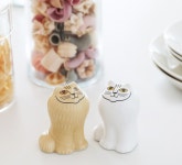 리사 라손 Lisa Larson 귀여운 고양이 소금 후추 양념통 : 올어라운드케어