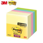 3M 포스트잇 알뜰팩 SSN654-5팩 76X76mm 450매 : 신형상사
