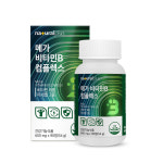 [6개월] 내츄럴플러스 고함량 비타민B 컴플렉스 B1 B2 B6 B12 비오틴 엽산 90정, 2개 : 내츄럴플러스