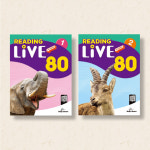 리딩라이브 80 1,2권 초등 어린이 독해 문제집 영어 교재 문제집 교구 : 테솔