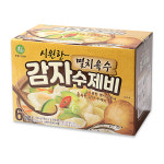 이가자연면 멸치육수 감자수제비 184g x 6개입 : 청년상사 스토어