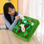 아기 무 뽑기 솜털 장난감 당근 인형 : 글로벌투어앤무역