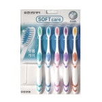 유한덴탈케어 소프트 초극세모 잇몸케어 칫솔 5+5개입 : 보현스토어