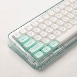 애플 민트 맥용 XDA PBT 키캡 염료승화 키크론 한무무 아이스민트 : 키캡버거