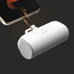 미니보조배터리 도킹형 5000mAh C타입 : 폰누리케이스