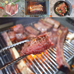 우대갈비 1kg 초이스등급 구이용 소고기 캠핑 두툼 소갈비찜 바베큐 육질 육즙 꽃갈비살 : dante38