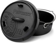 페트로막스 더치 오븐 2.3L 화덕 무쇠 냄비 캠핑용 아웃도어 FT3-T : 도쿄락