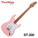 투맨 Prime ST-300 PK 신형 일렉기타 입문용 스트랫/ 풀패키지 : 블랙캣기타샵