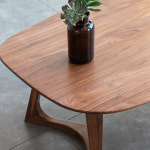 원목 좌탁 거실 쇼파 테이블 후미 커피 북유럽 단단한 나무 커피 블랙 월넛 B 42 : 우주최강상점