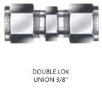 DOUBLE LOK UNION 3/8인치 더블락 유니온 : DOUBLE LOK