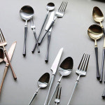 벨르 커트러리 디저트 세트 양식기 스푼 포크 나이프 스테인리스 실버 : 딜라잇키친