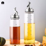 내열유리 자동개폐 오일병 기름병 간장병 카페 소스병 300ml : UH홈데코스토어