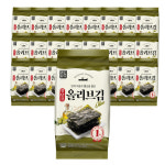 [정담김] 향긋한 담백한 올리브김 짜지 않은 재래도시락 김 : 에스시디디주식회사