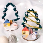 크리스마스만들기 키트 크리스마스트리 털실트리 스트링아트 초등 유치원 성탄절놀이 : 달콩 마트