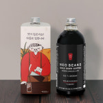 네오빈스 콜드브루 더치커피 다크초콜릿 홈카페 커피원액 1000ml : 블루팜