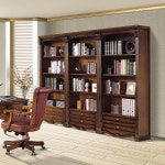 [퍼니럭스리빙] 키벨레 엔틱 원목 서재 5단 책장 장식장 - 1개 : 퍼니럭스