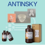 Antinsky-슈퍼 클리어 수지 3D 프린터 405nm DLP LCD 고정밀 및 낮은 수축성 1kg : 밀키웨이311