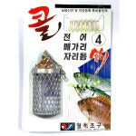 월척조구 콜 전어 메가리 카고채비 파이프 7본카드낚시 야광 4호 : 대박낚시
