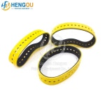 Hengoucn-스페어 벨트 230x20x3mm 노란색 20 개 Hengoucn 인쇄기 M2.015.878 230x20mm 용 : 밀키웨이311