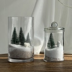 [시즌상품] 블랑 크리스마스 테라리움 DIY 만들기 키트 2types 인테리어 소품 LED 무드등 : 로우핸드