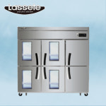 라셀르 65박스 업소용 냉장고 냉동고 1/3냉동 유리도어 LS-1665RF-4G : 누리키친