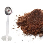 커피 탬핑 스쿱  in 커피  커피웨어 측정 탬퍼 스푼 스테인레스 스틸 실버 주 : 종판mall