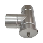 150mm 스텐연통 단관30cm 두께0.5mm 화목난로 펠렛 벽난로 보일러 150파이 연도 : 스토브에이드