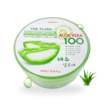 300ml 제주 알로에 수분크림 더플로라 알로에베라 수딩젤 순도100 보습 진정 : 에누리스토어