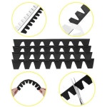 스커트 부품 호환 16Pcs 앞 범퍼 스커트 안티 스크래치 가드 스키드 플레이트 범용 보호 낮은 자동차에 대 한 DIY 수호자 : 원원친구