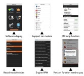 OBD2 ELM327 OBD 블루투스 자동차 자동 진단 스캐너 도구 Opel OPC Astra G H J K Corsa C D Insignia Vectra Ampe : 만물공구상