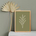 식물 드로잉 2, 보태니컬 아트 북유럽 그림 모던 포스터 홈데코 액자 : 유주얼갤러리