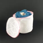 원통 빨래망 속옷 양말 빨래 세탁망 16X15cm : 리빙그램